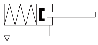 Pneumatic symbol here...