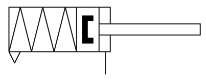 Pneumatic symbol here...