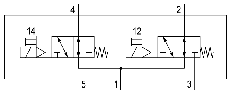 Pneumatic symbol here...