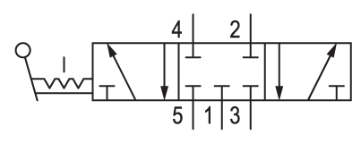 Pneumatic symbol here...