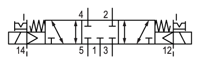 Pneumatic symbol here...
