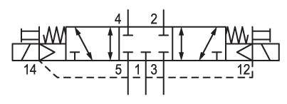 Pneumatic symbol here...