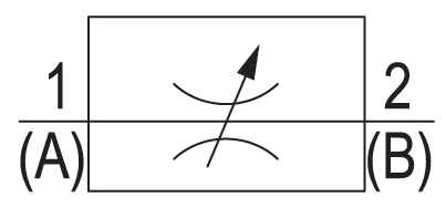 Pneumatic symbol here...
