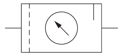 Pneumatic symbol here...
