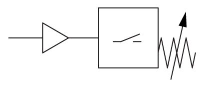 Pneumatic symbol here...