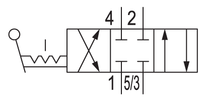 Pneumatic symbol here...